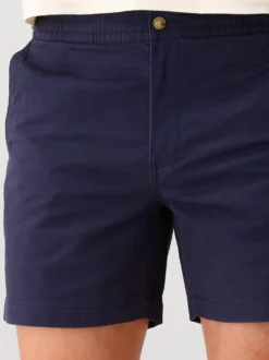 Polo Ralph Lauren Korte Broek Blauw Stretch Classic Fit Prepster