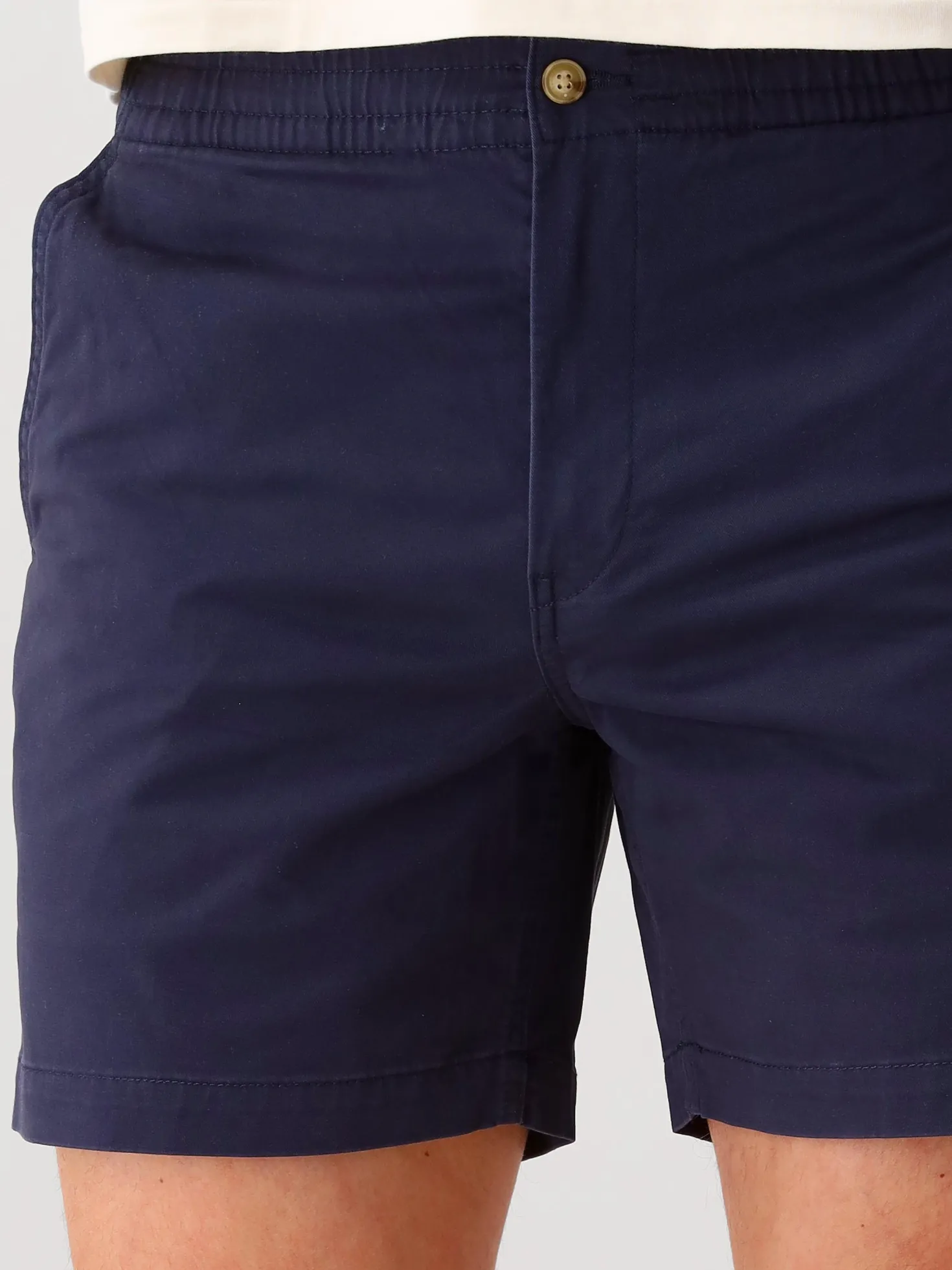 Polo Ralph Lauren Korte Broek Blauw Stretch Classic Fit Prepster