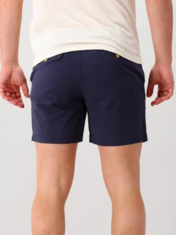 Polo Ralph Lauren Korte Broek Blauw Stretch Classic Fit Prepster