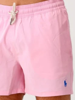 Polo Ralph Lauren Zwembroek Roze Traveler Slim Fit