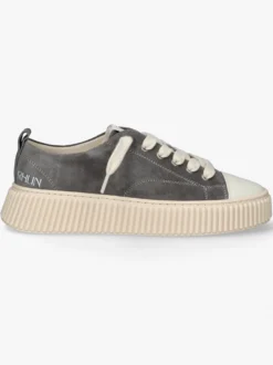 Rhun Sneakers Grijs 2020 Treble Grey Suede