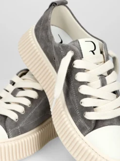 Rhun Sneakers Grijs 2020 Treble Grey Suede