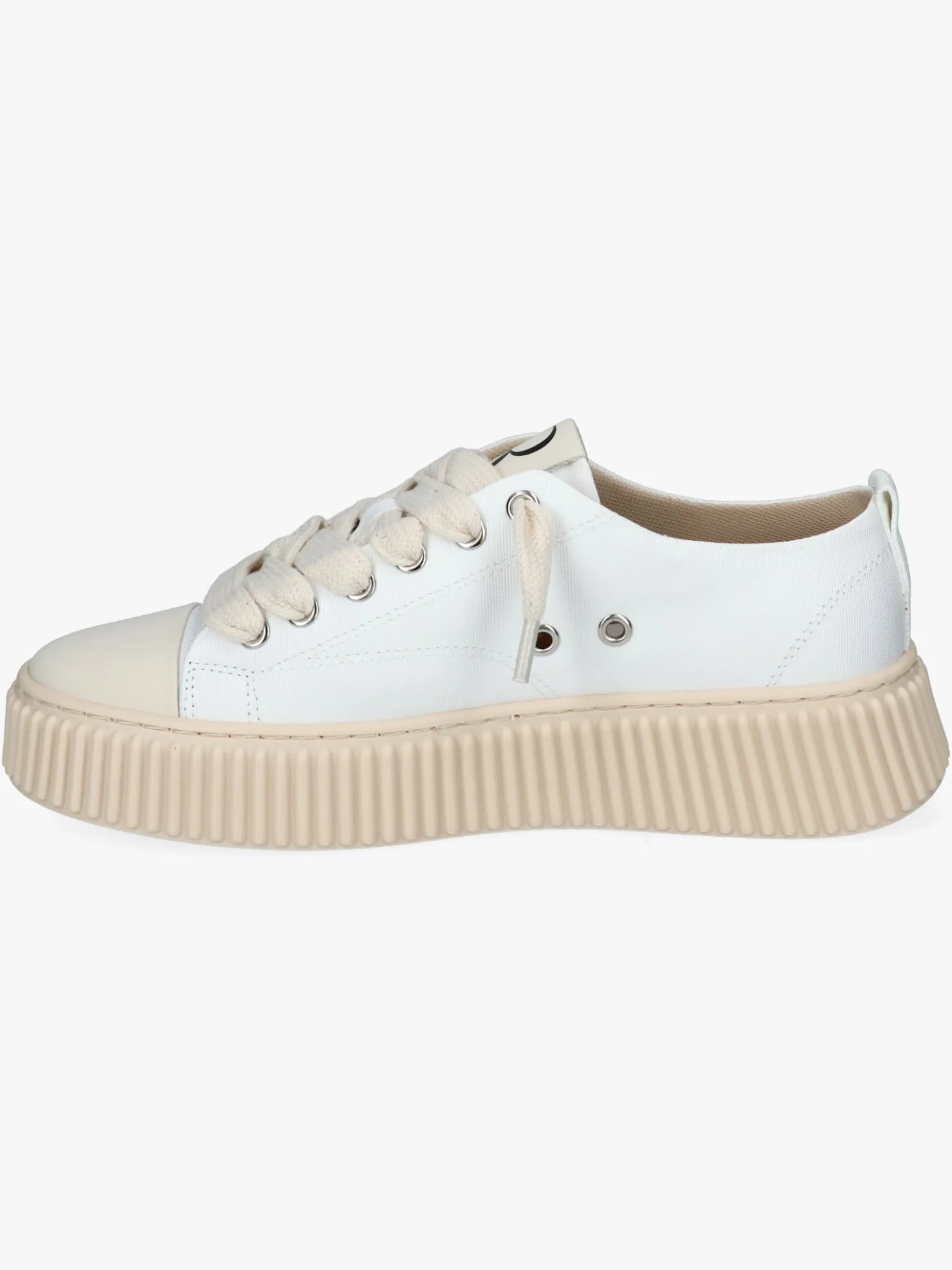 Rhun Sneakers Wit Treble Canvas White