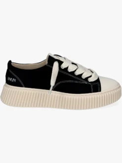 Rhun Sneakers Zwart Treble Canvas Black
