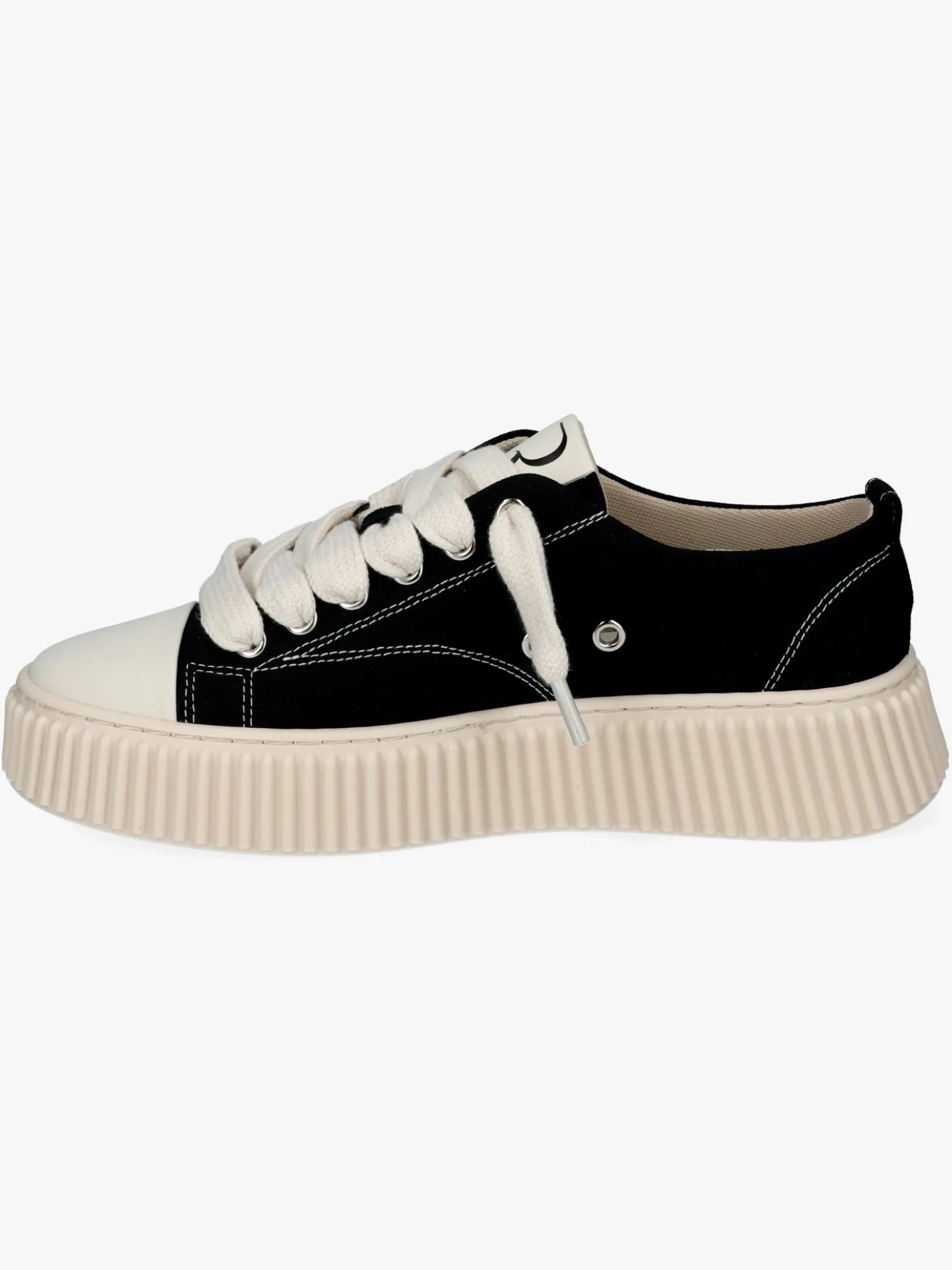Rhun Sneakers Zwart Treble Canvas Black