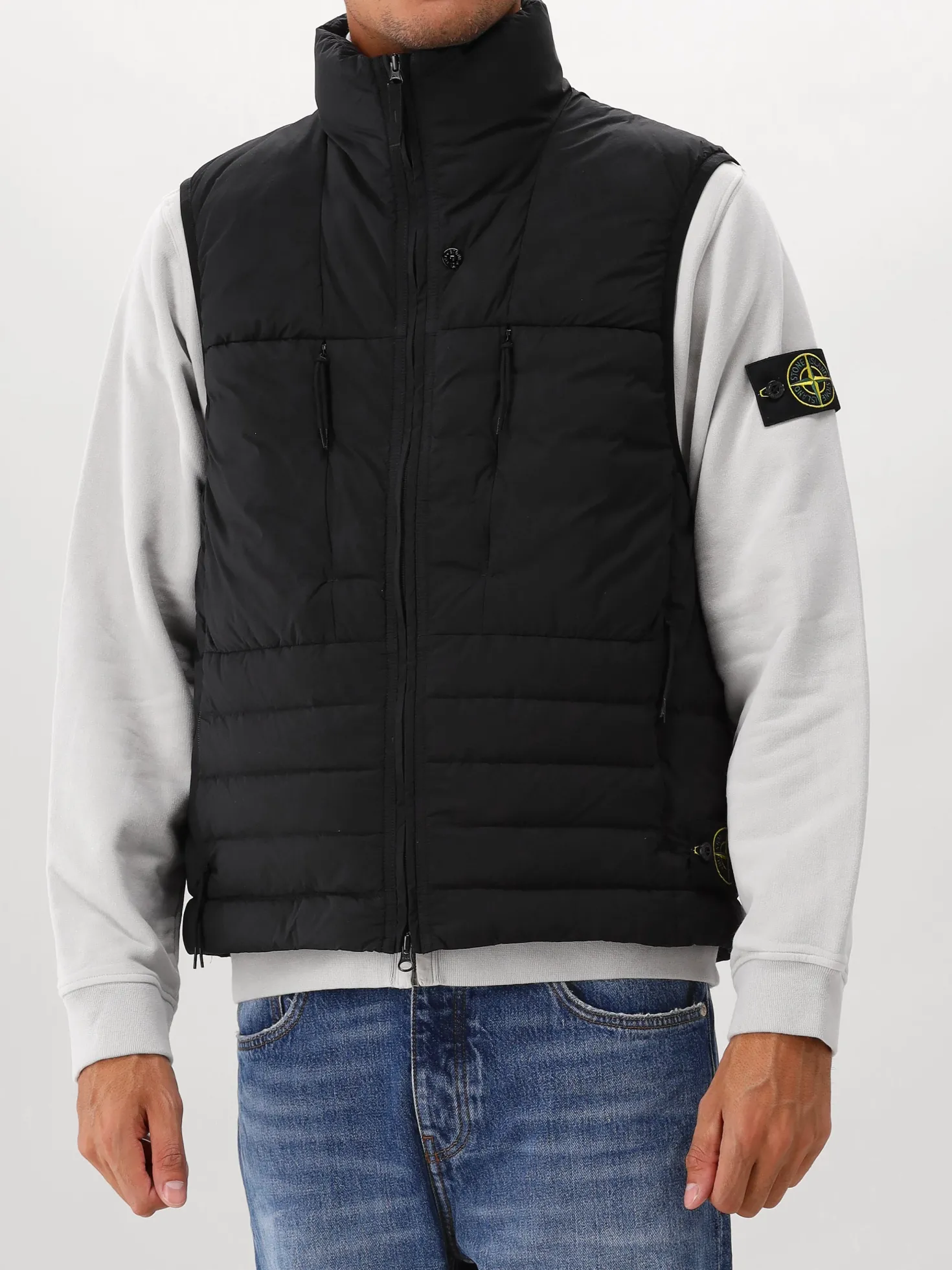 Stone Island Bodywarmer Zwart