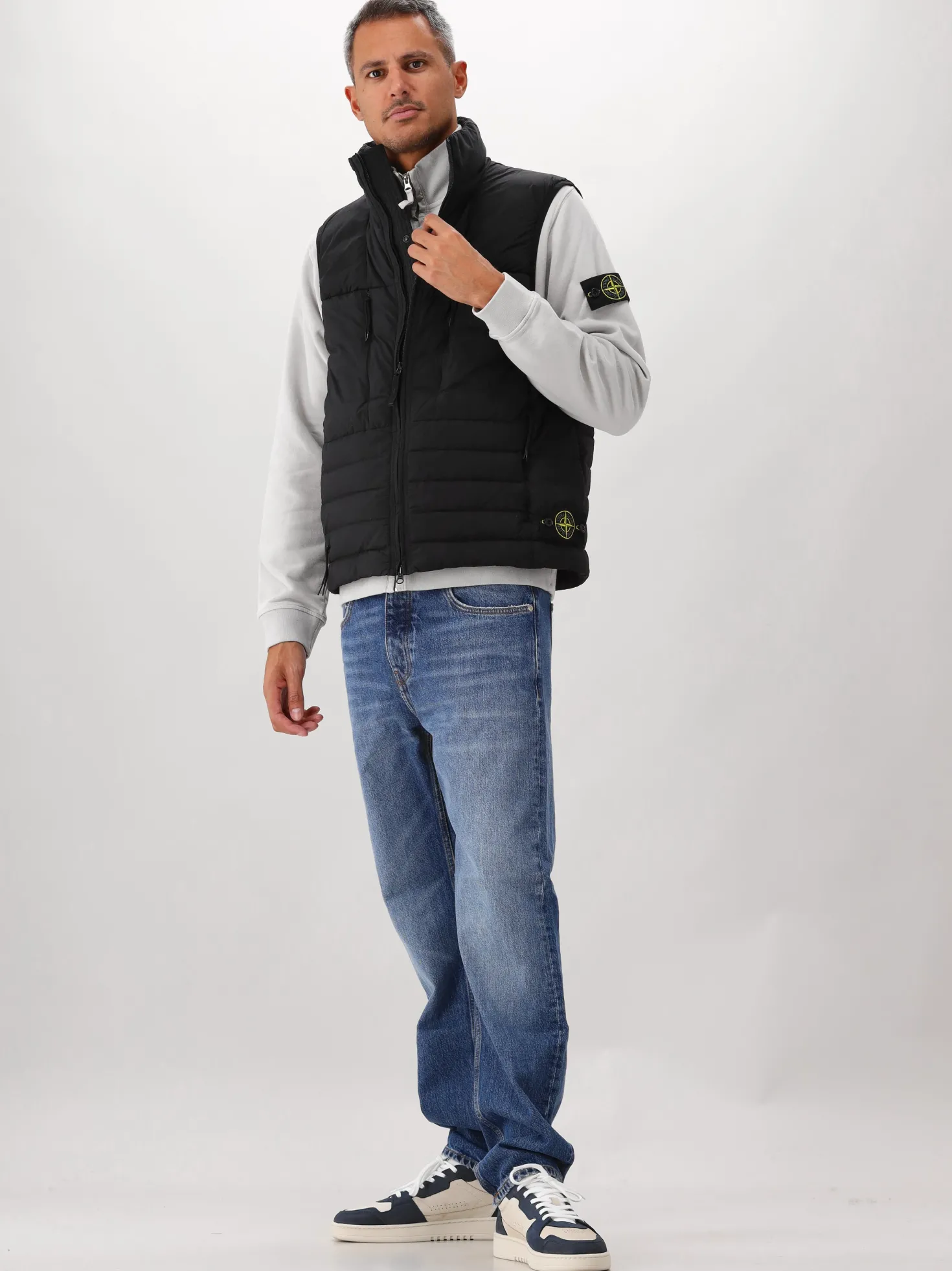 Stone Island Bodywarmer Zwart