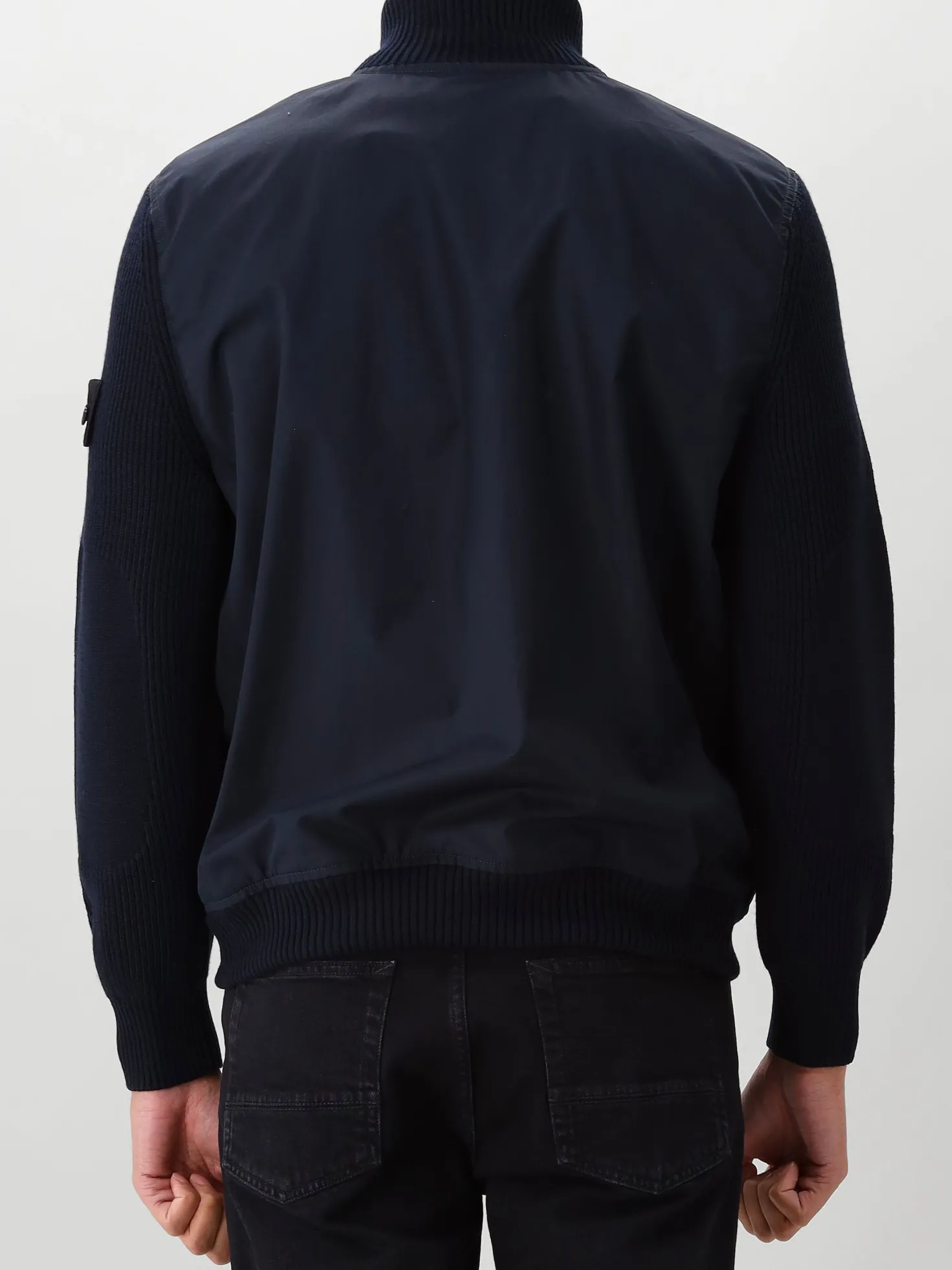 Stone Island Bomberjas Blauw Ghost