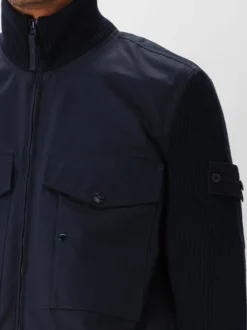Stone Island Bomberjas Blauw Ghost