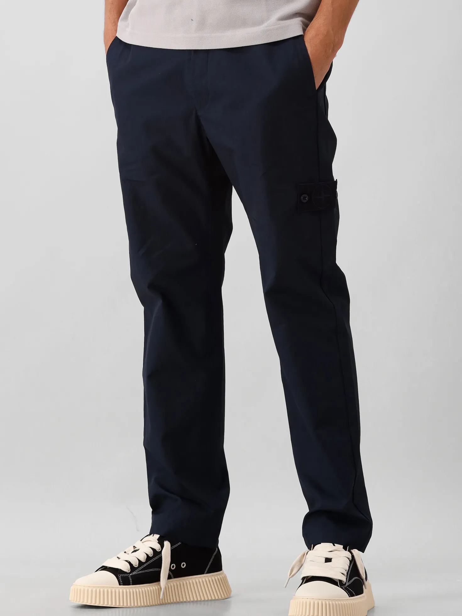 Stone Island Cargobroek Blauw Ghost