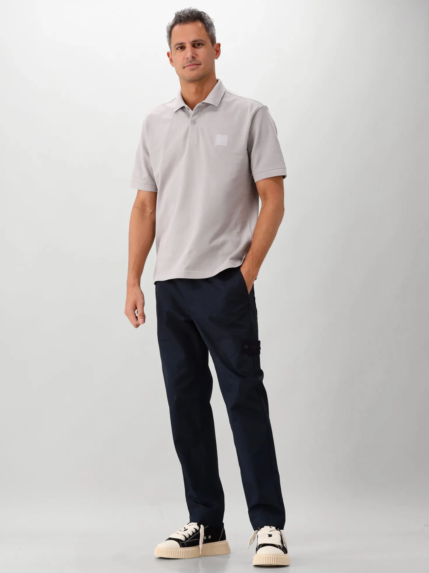 Stone Island Cargobroek Blauw Ghost