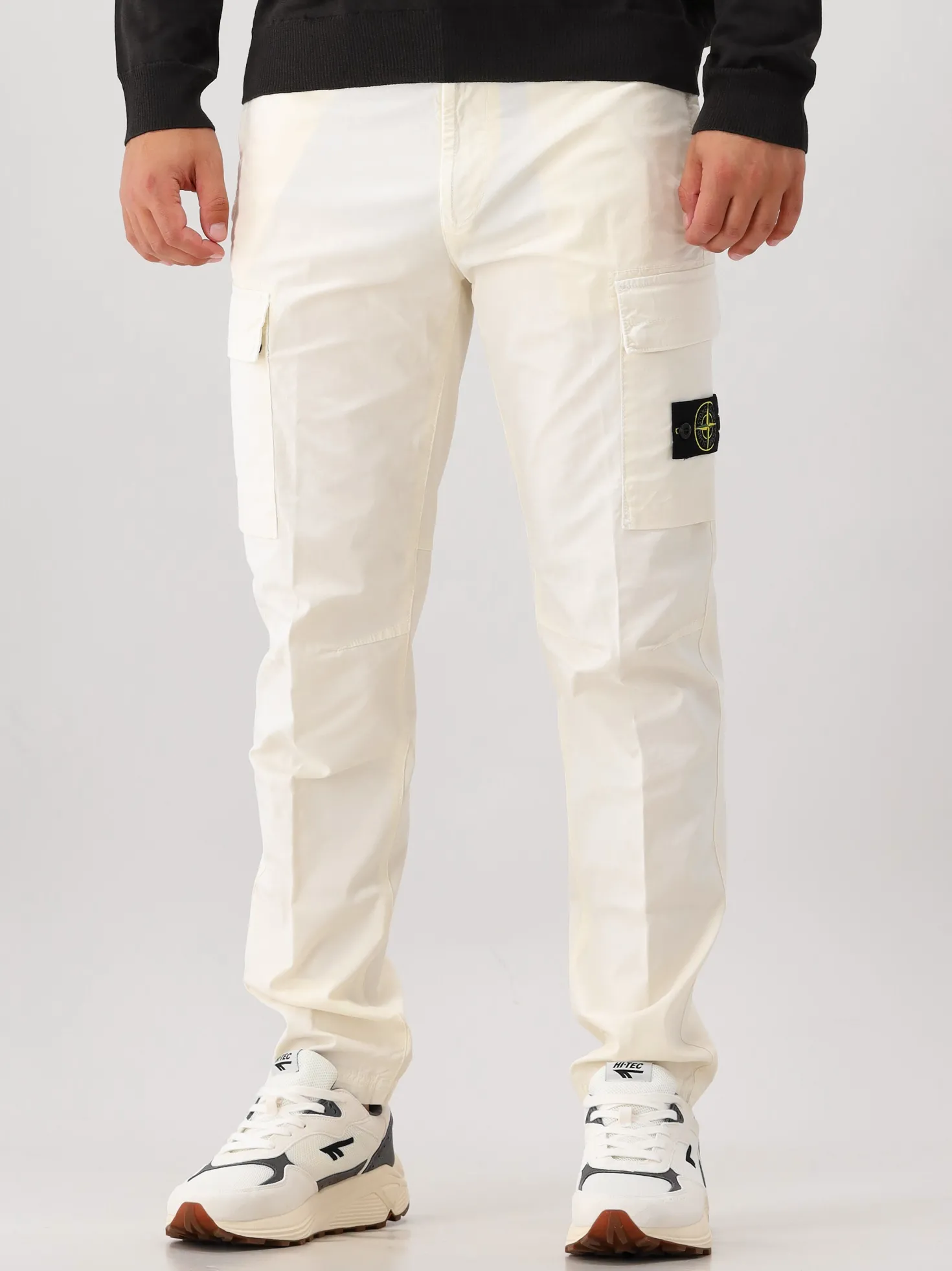 Stone Island Cargobroek Wit