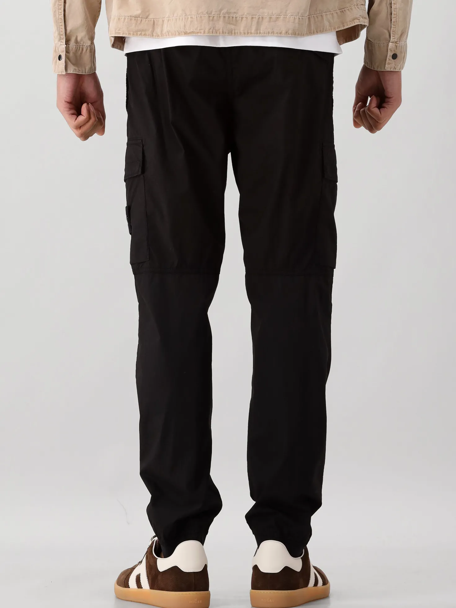 Stone Island Cargobroek Zwart