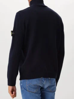 Stone Island Gebreide Trui Blauw