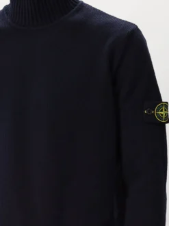 Stone Island Gebreide Trui Blauw
