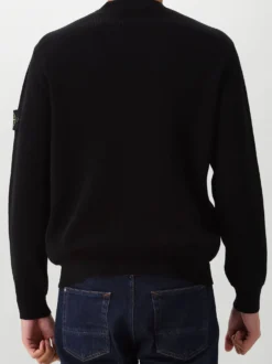 Stone Island Gebreide Trui Zwart