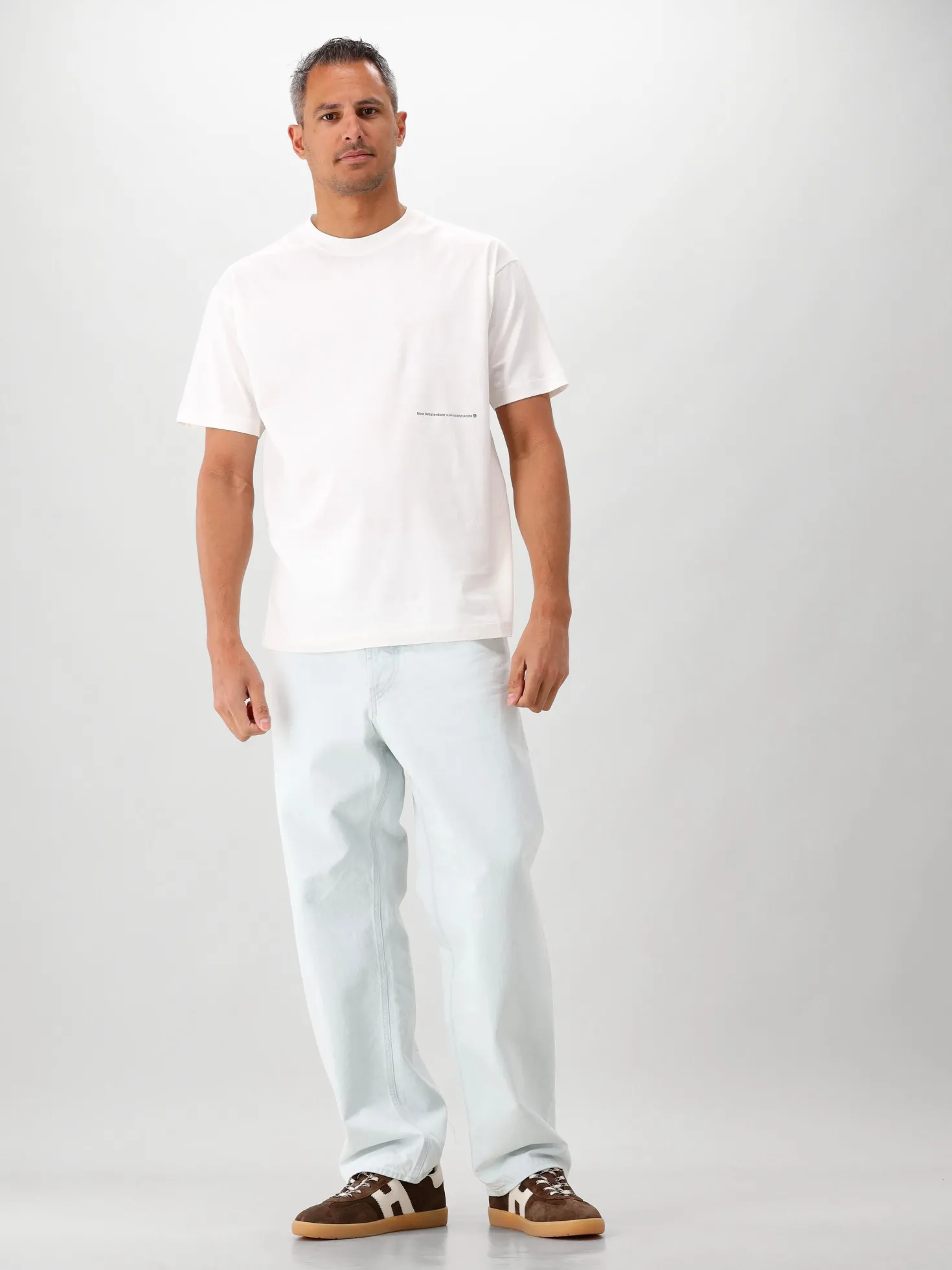 Stone Island Jeans Blauw Loose