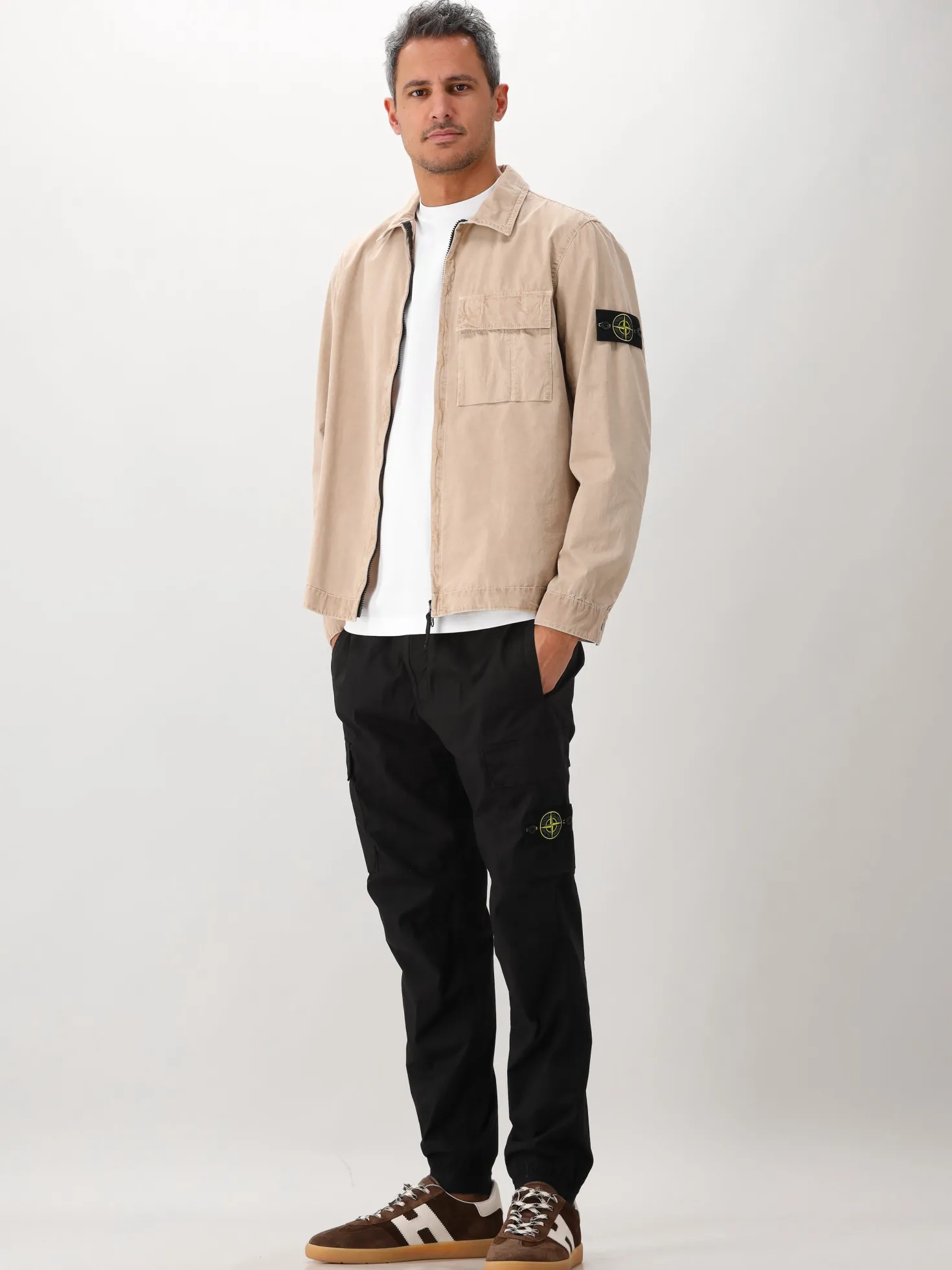 Stone Island Overshirt Beige