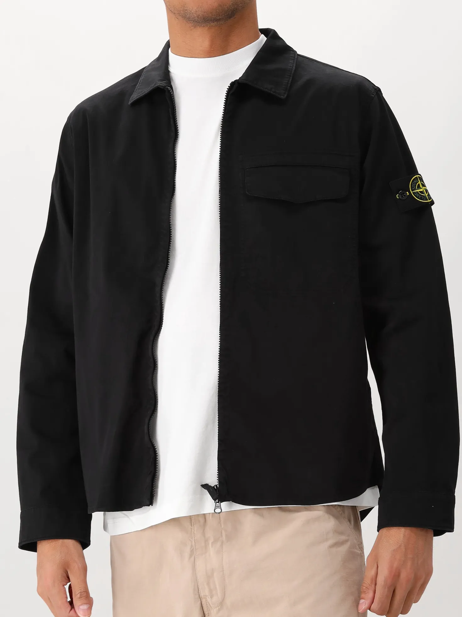 Stone Island Overshirt Black