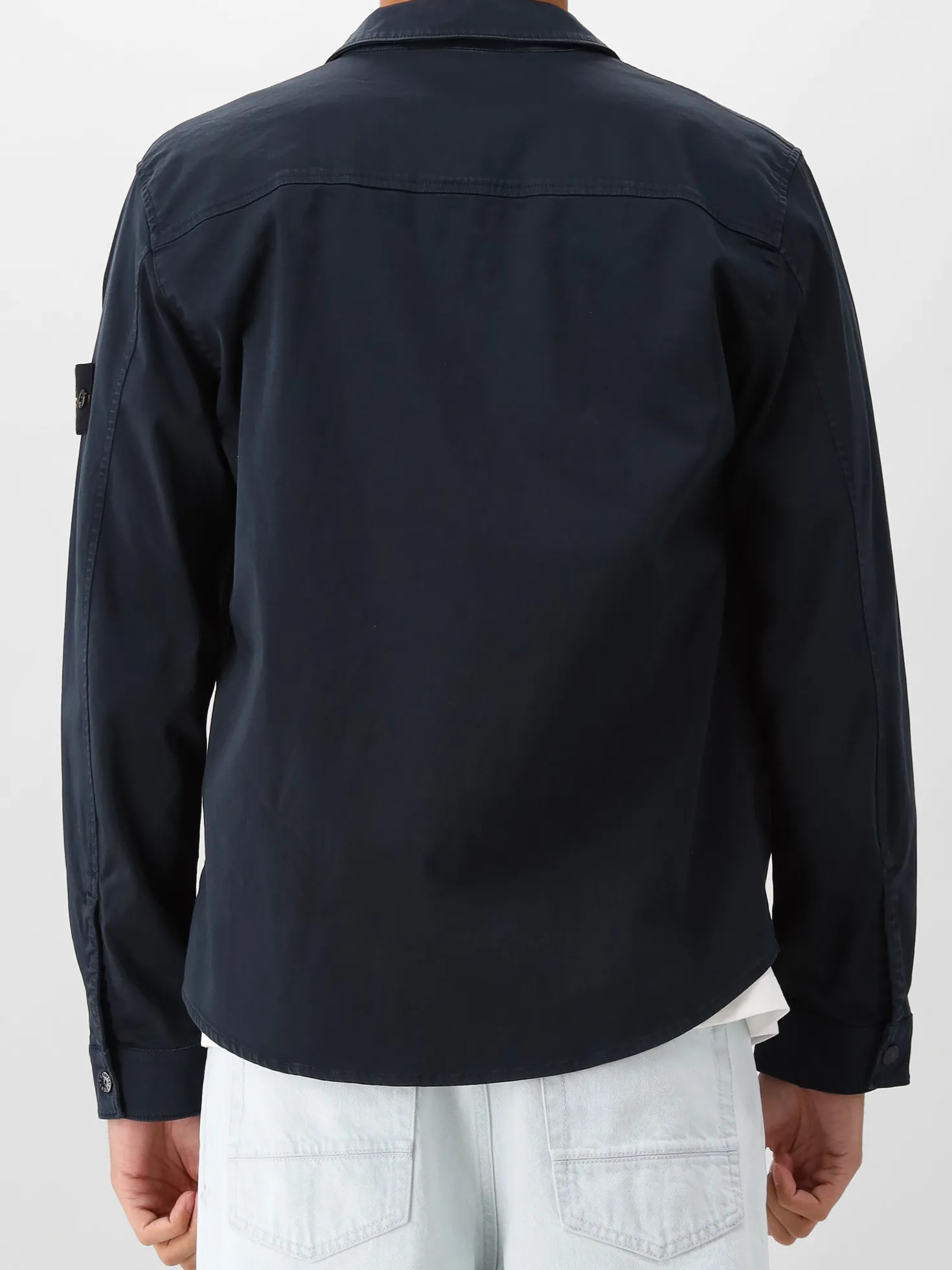 Stone Island Overshirt Blauw