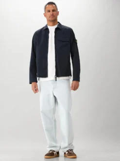 Stone Island Overshirt Blauw