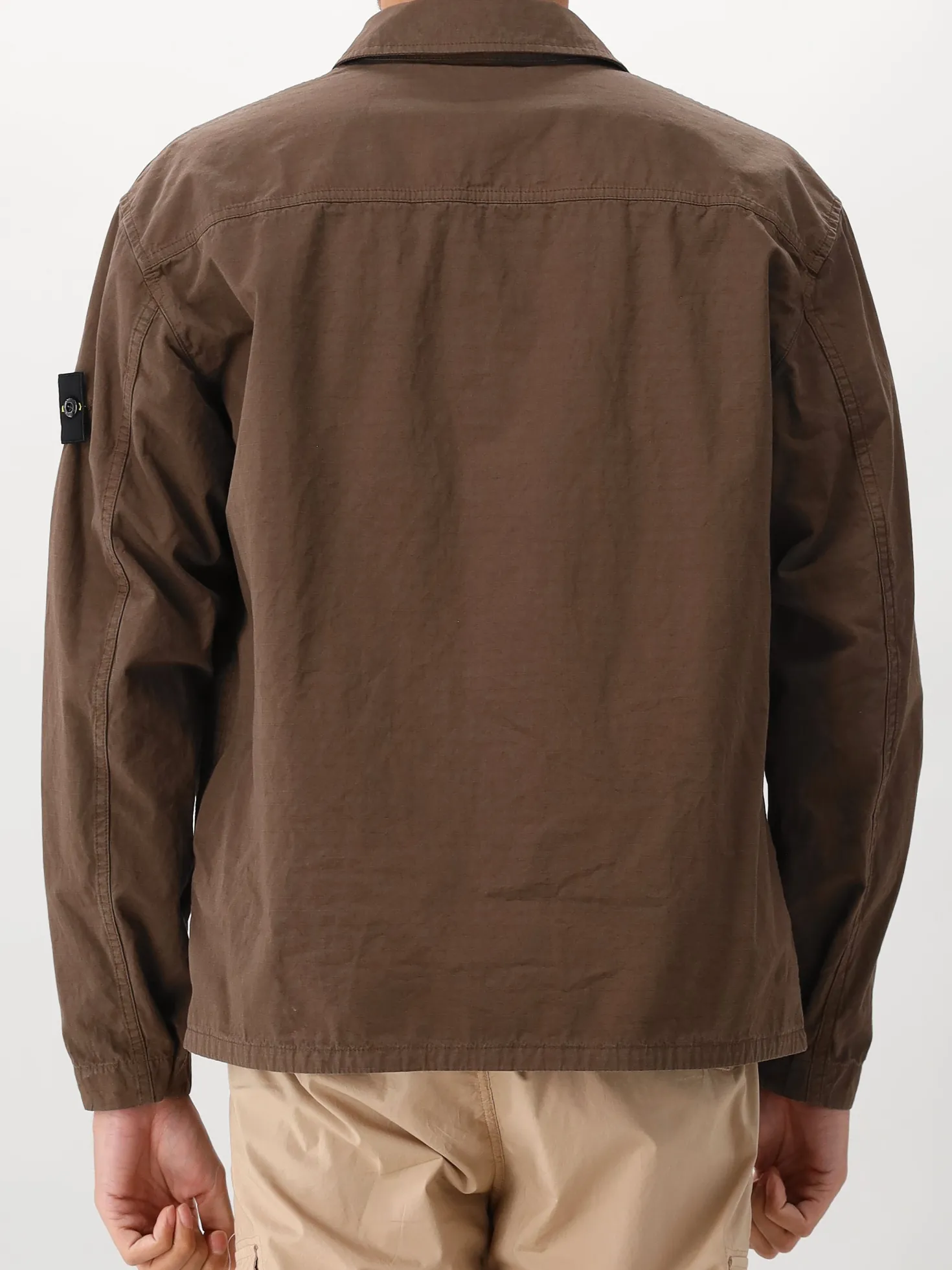 Stone Island Overshirt Bruin