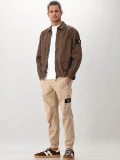 Stone Island Overshirt Bruin