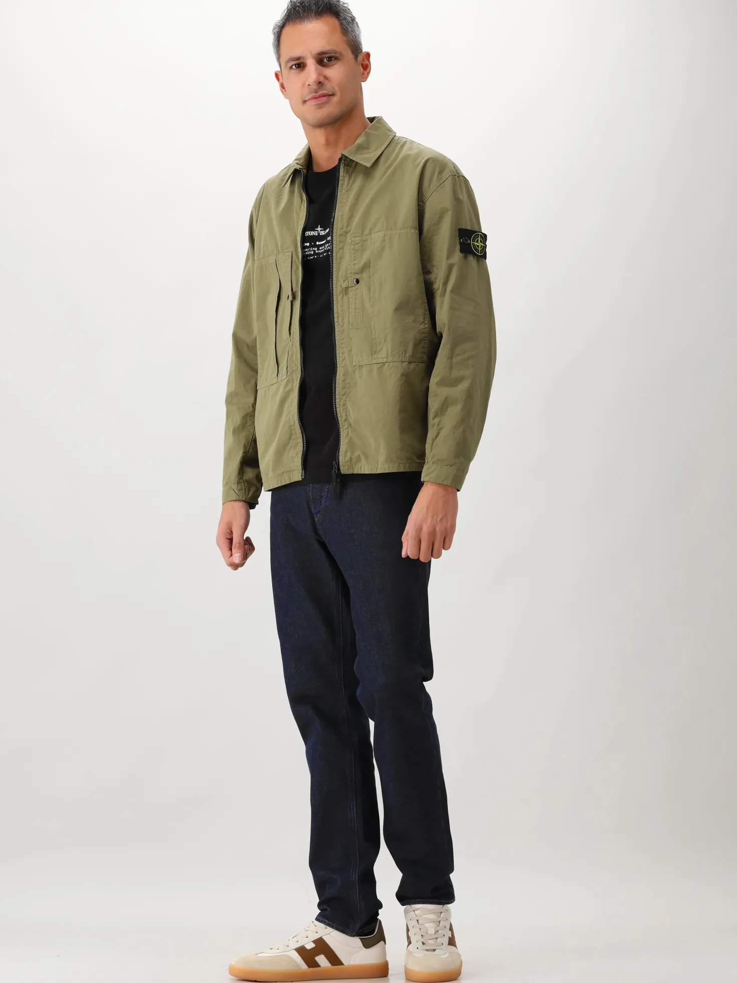 Stone Island Overshirt Groen