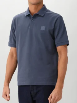 Stone Island Polo Blauw Ghost
