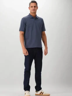 Stone Island Polo Blauw Ghost
