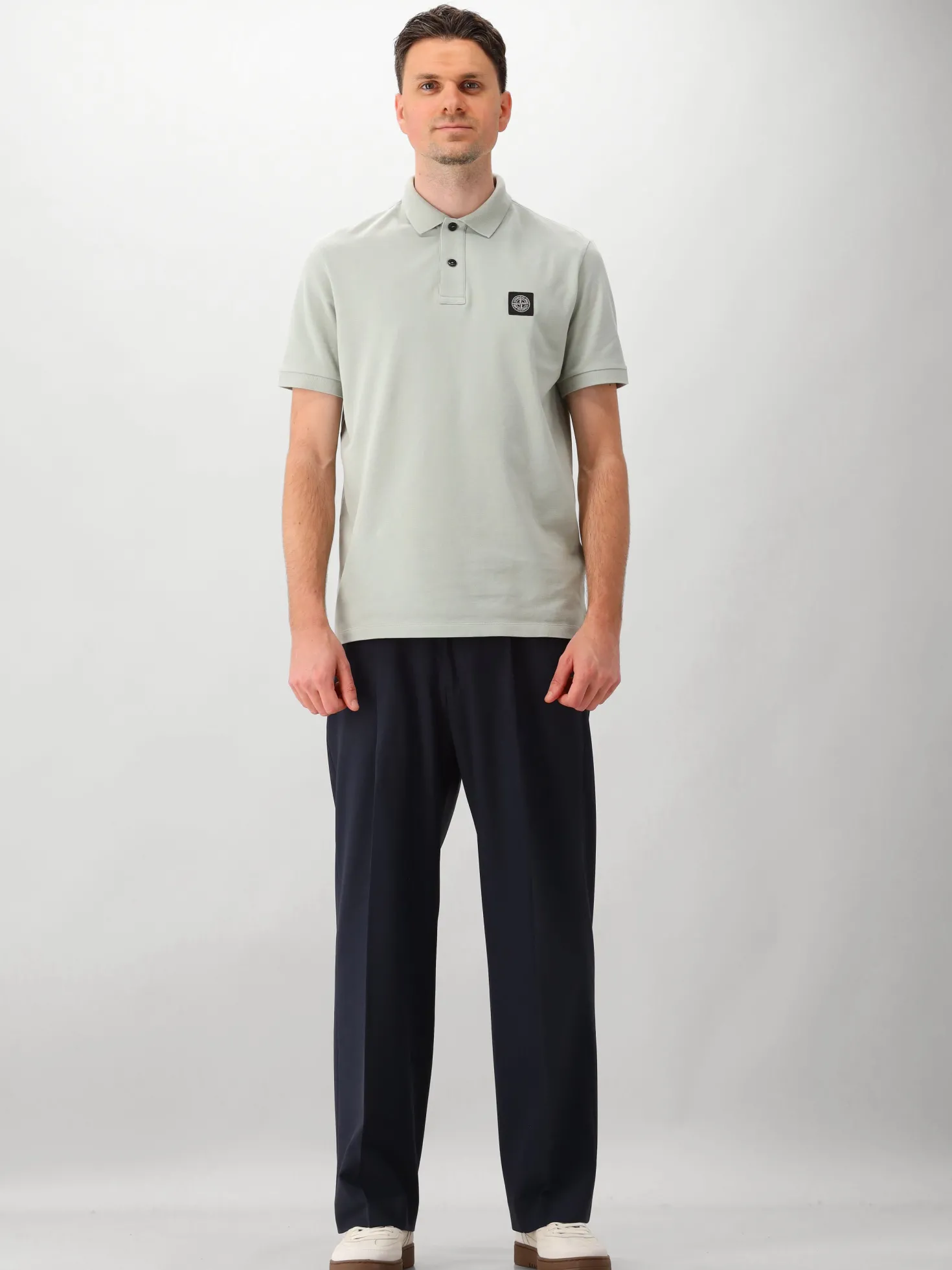 Stone Island Polo Groen