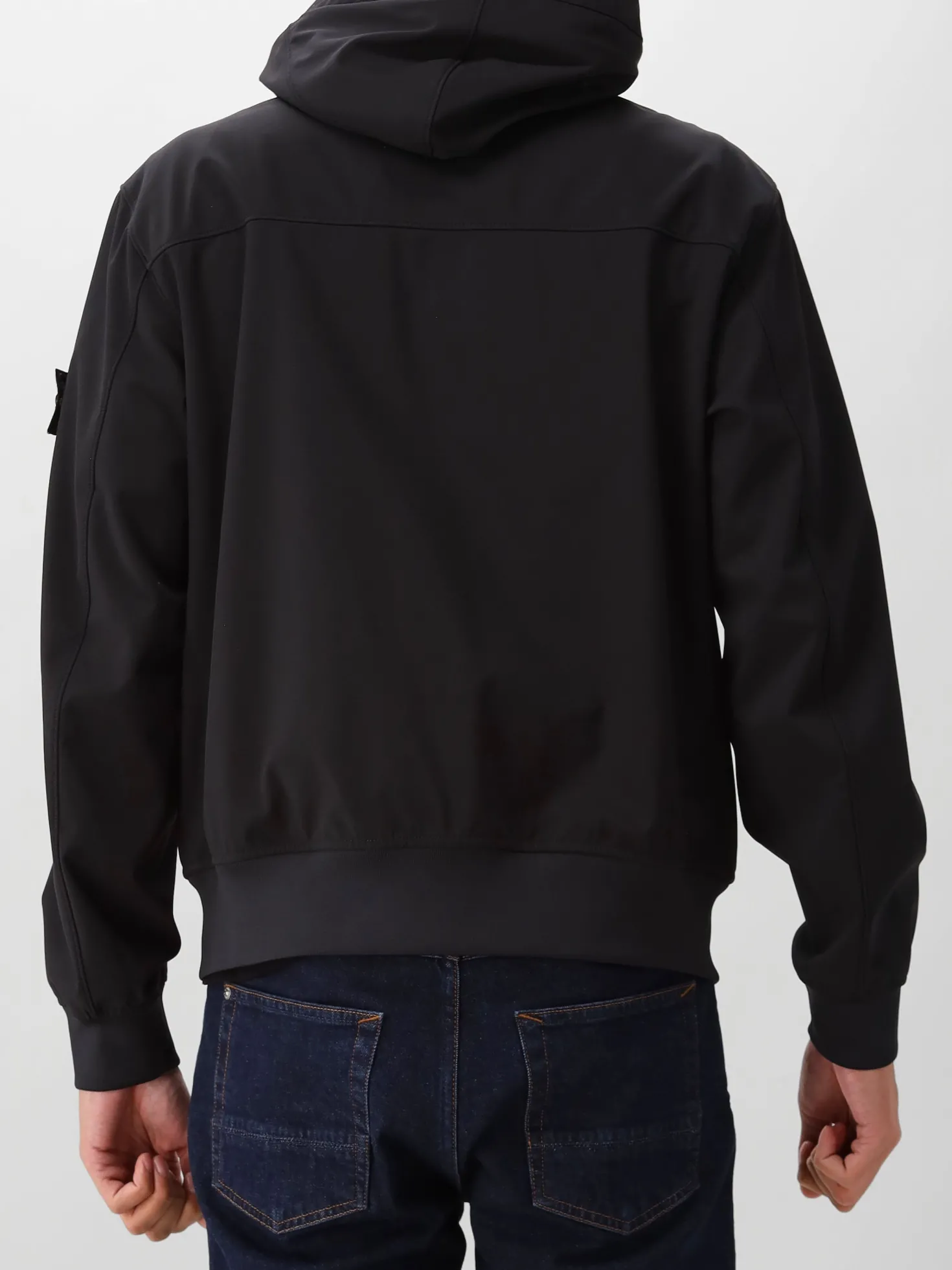 Stone Island Softshell Jas Zwart