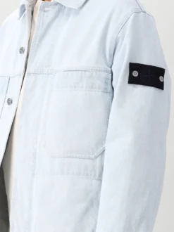 Stone Island Spijkerjas Blauw Biker Jacket