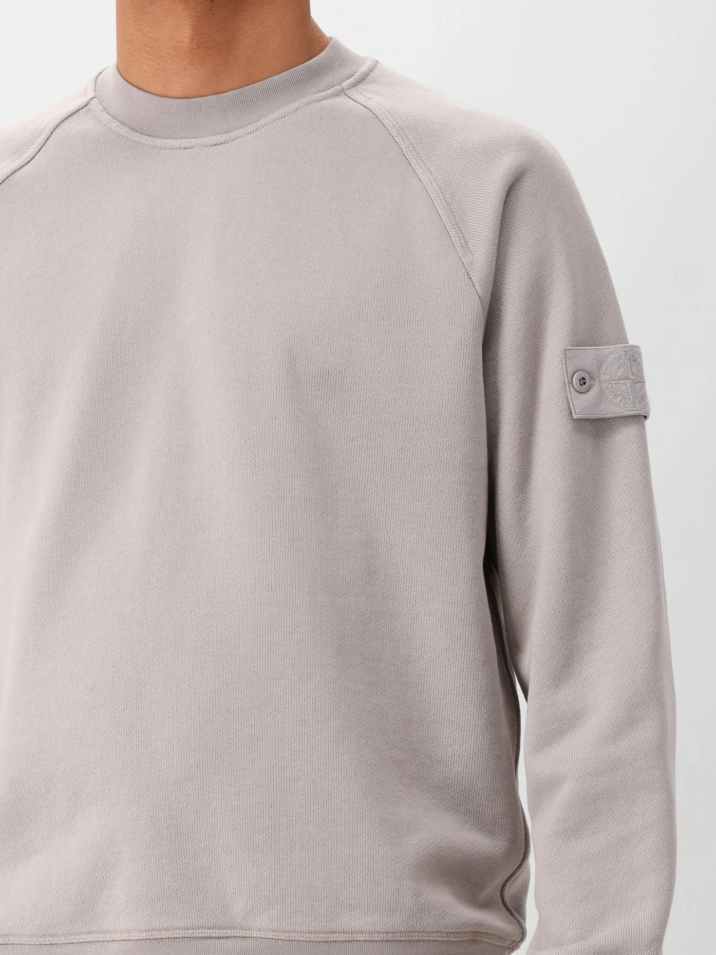 Stone Island Sweater Grijs Ghost