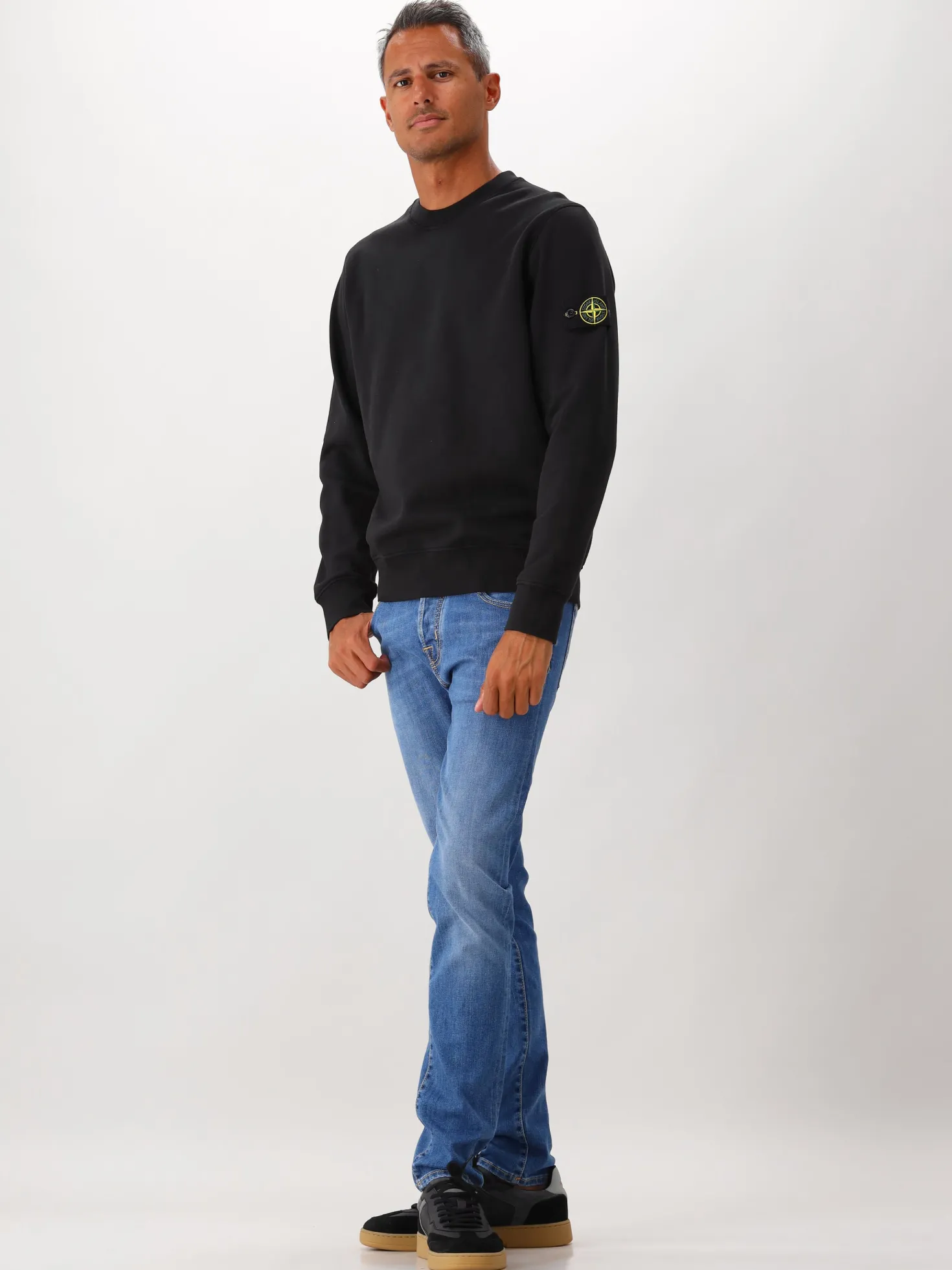 Stone Island Sweater Zwart