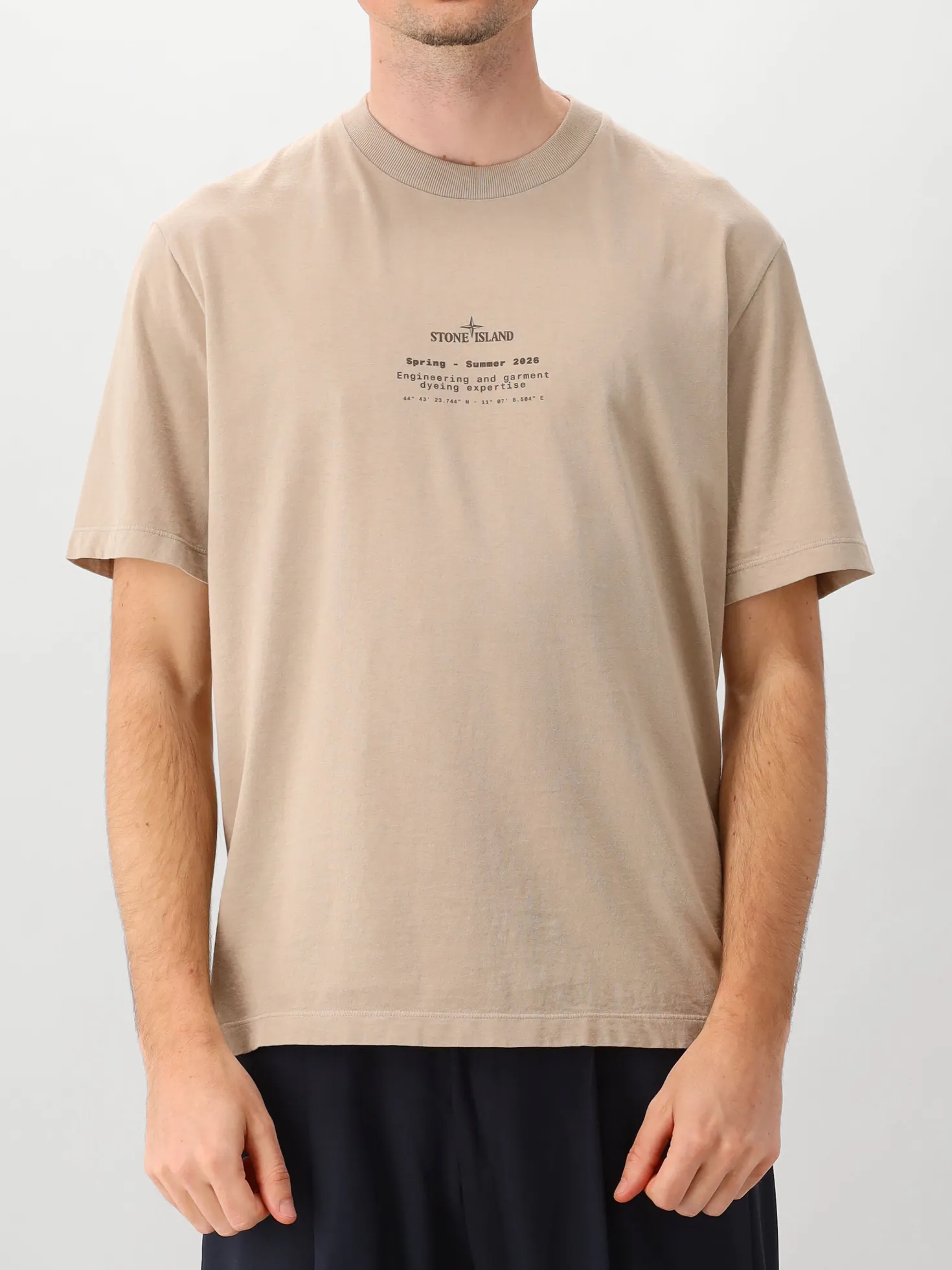 Stone Island T-shirt Beige