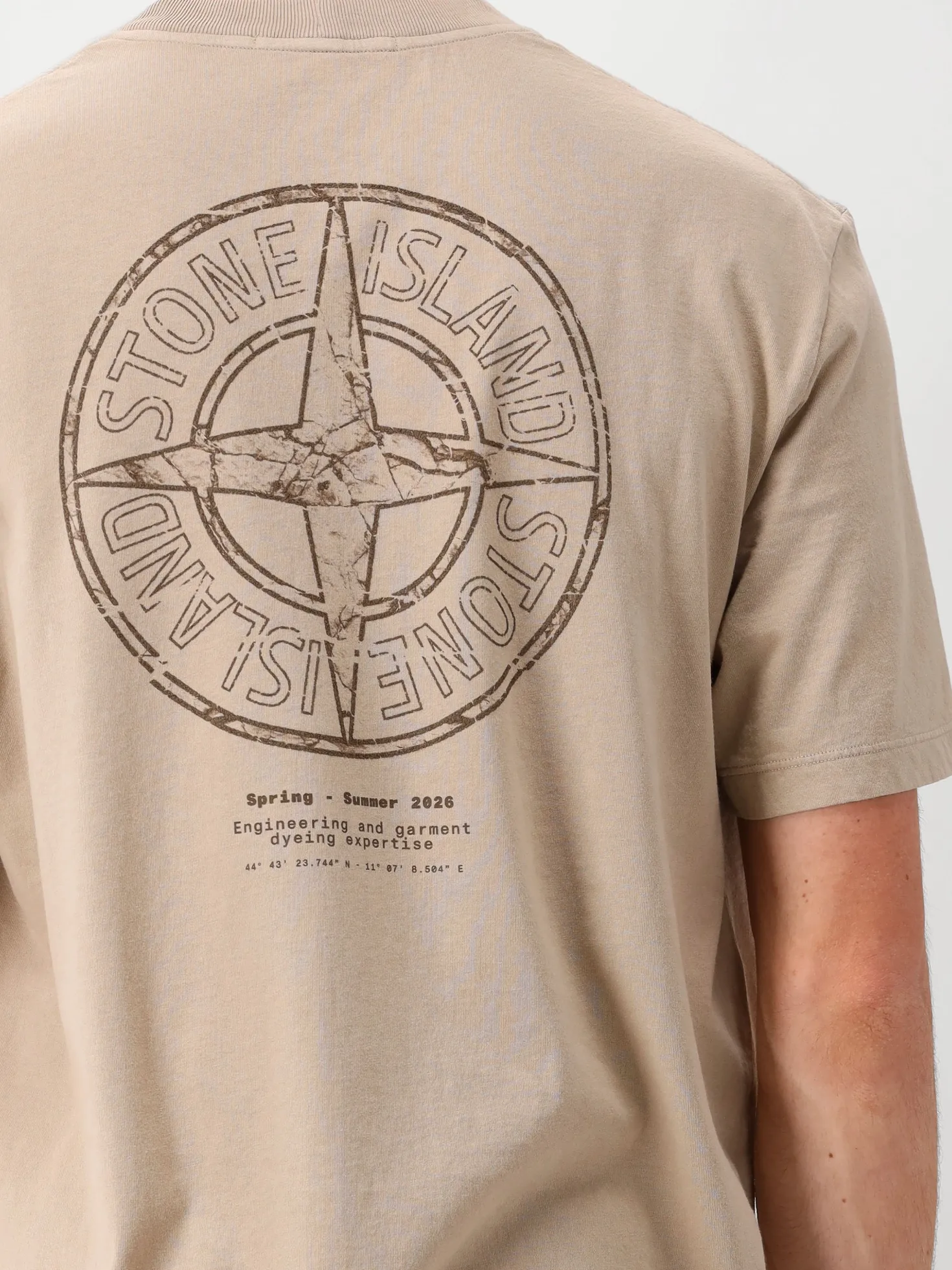 Stone Island T-shirt Beige