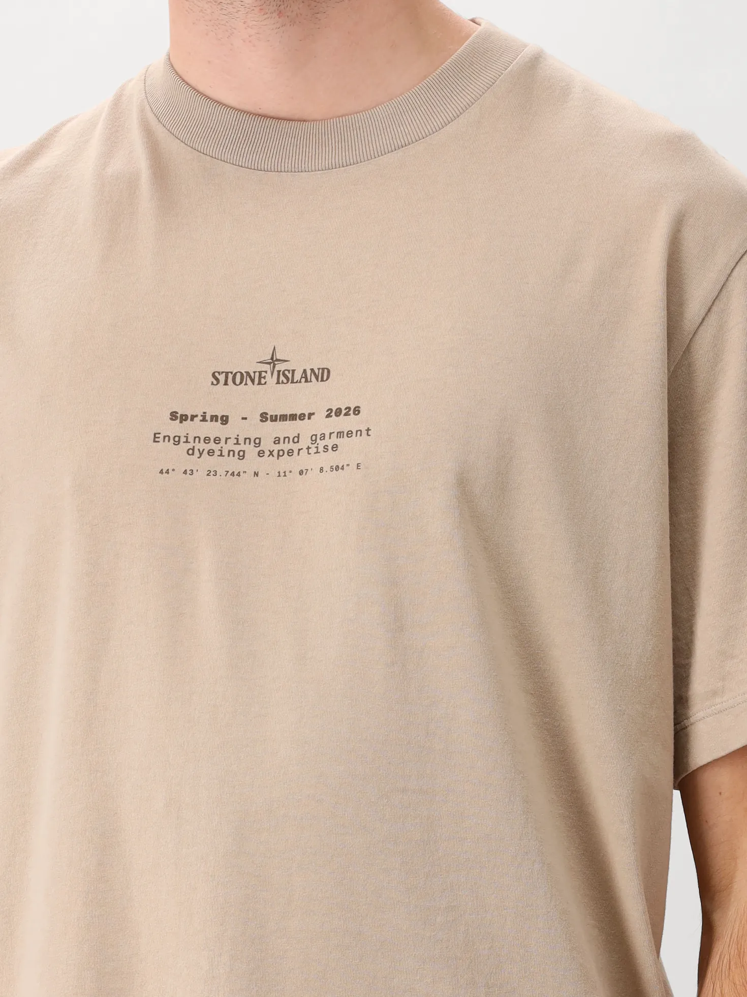 Stone Island T-shirt Beige