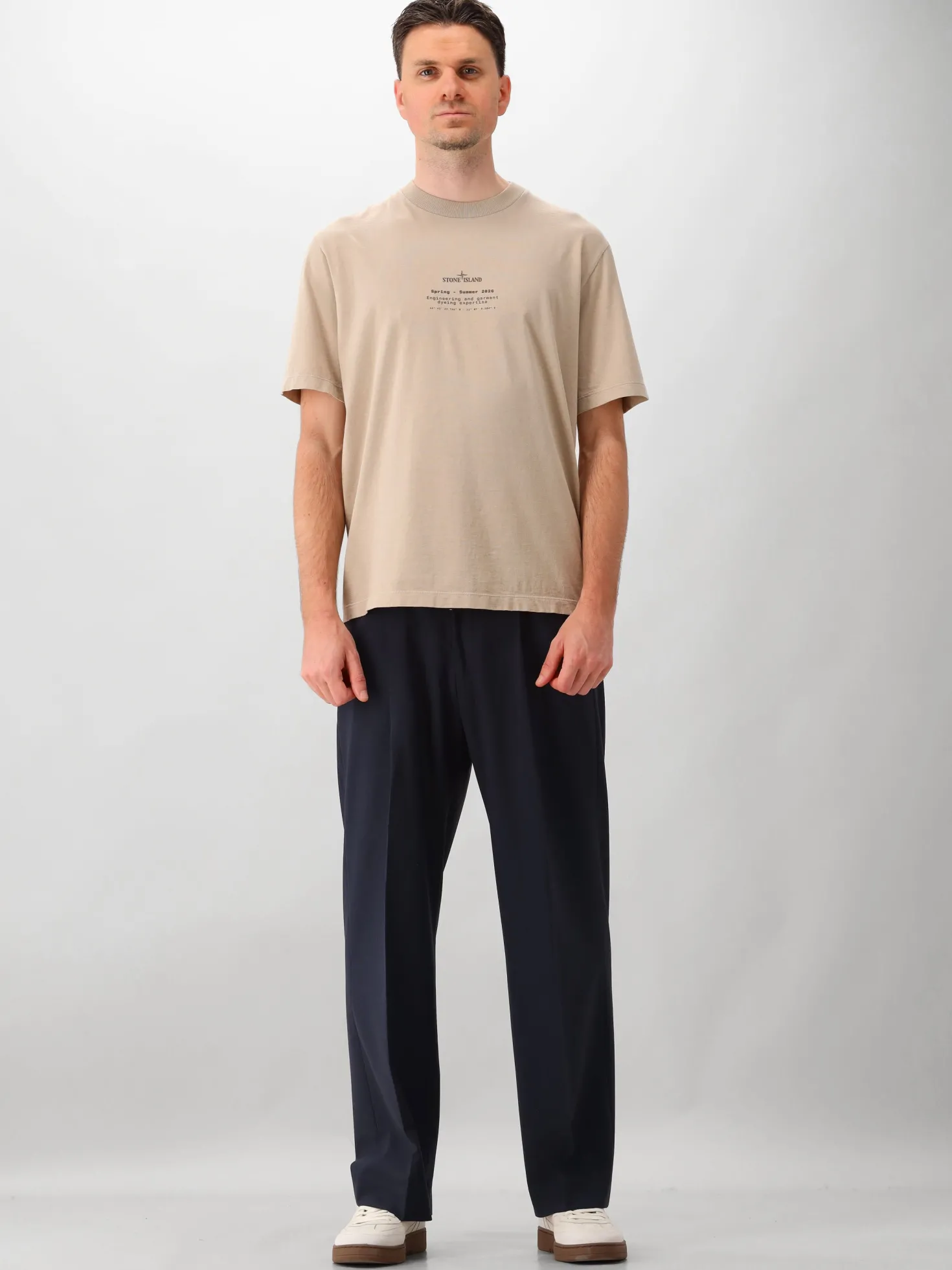 Stone Island T-shirt Beige