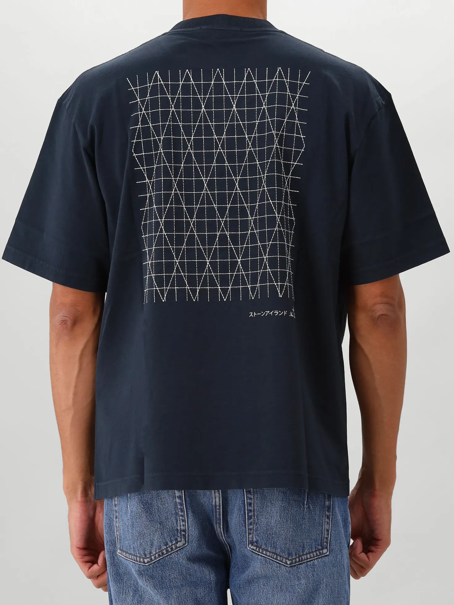 Stone Island T-shirt Blauw