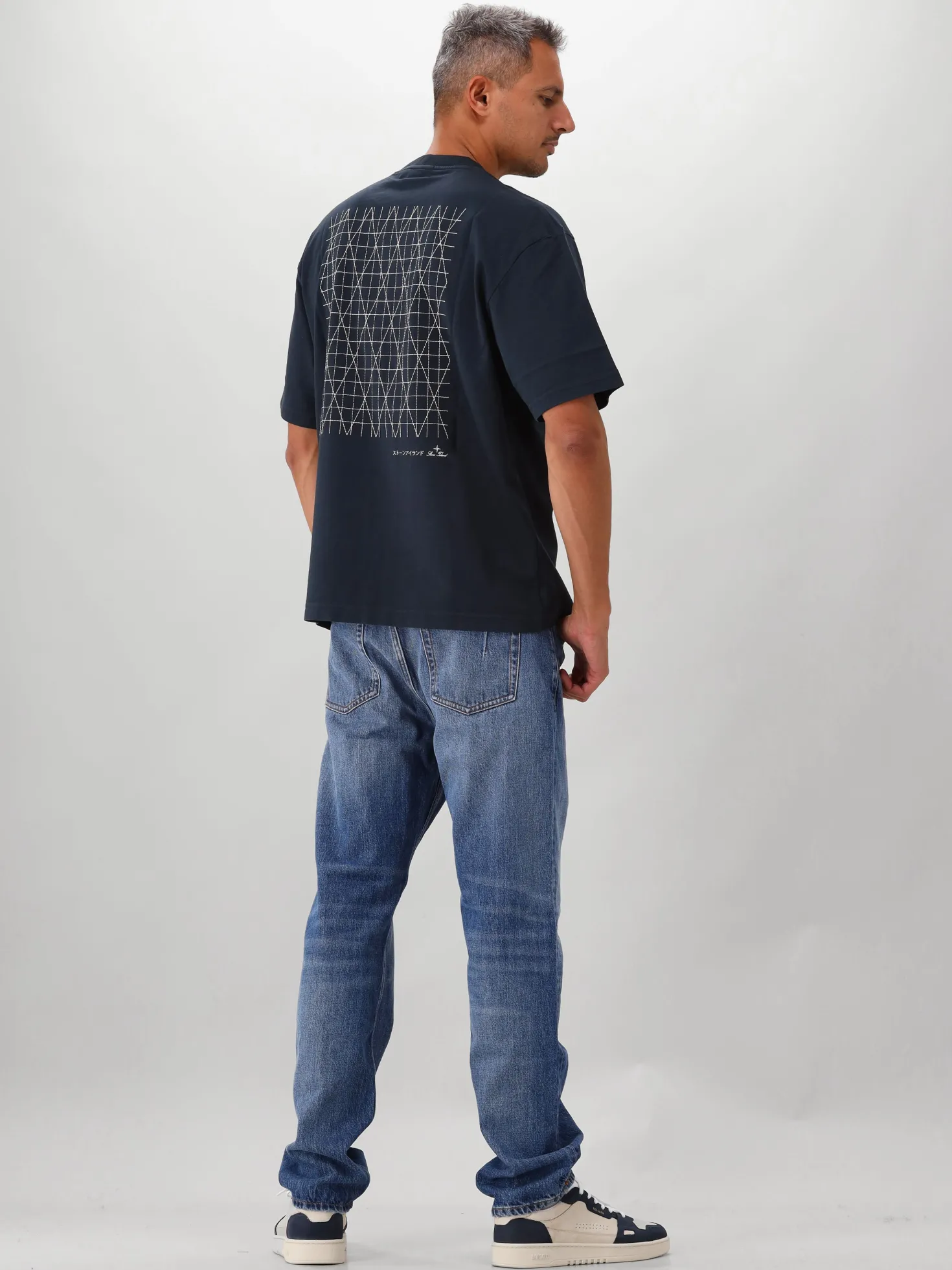 Stone Island T-shirt Blauw