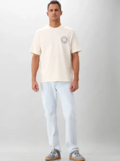 Stone Island T-Shirt Gebroken Wit/Beige