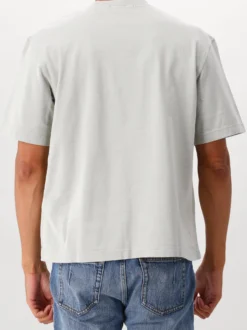 Stone Island T-shirt Grijs Patch Logo