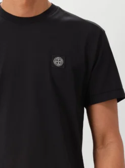 Stone Island T-Shirt Zwart