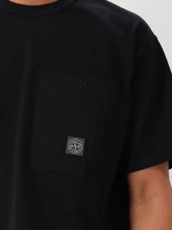 Stone Island T-Shirt Zwart