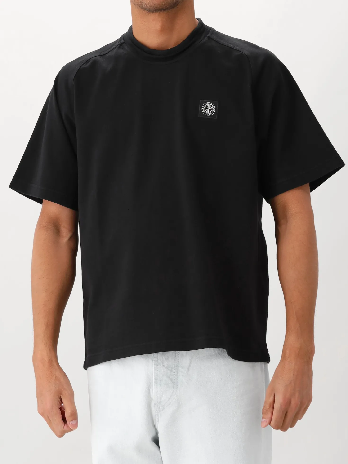 Stone Island T-Shirt Zwart