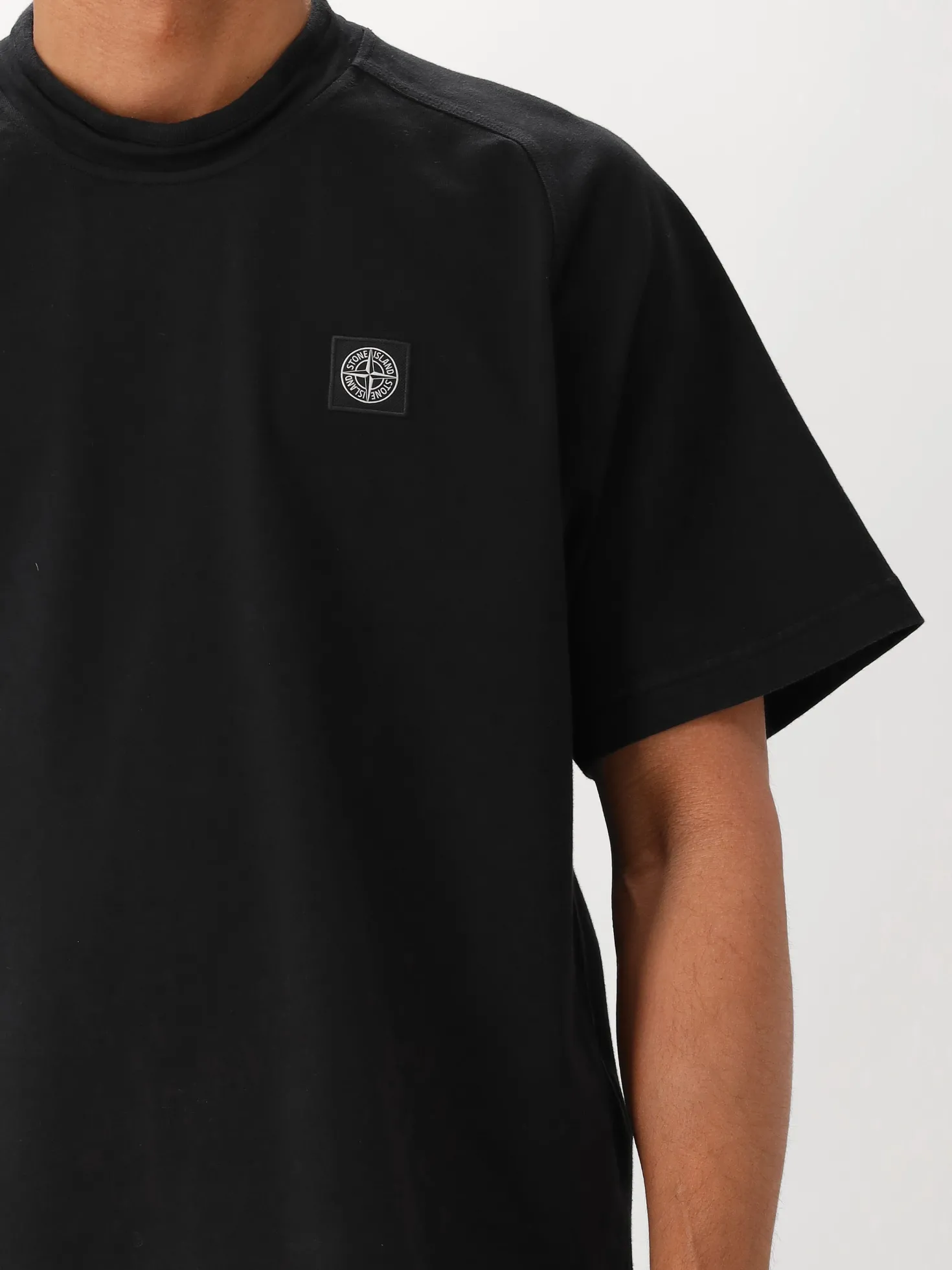 Stone Island T-Shirt Zwart