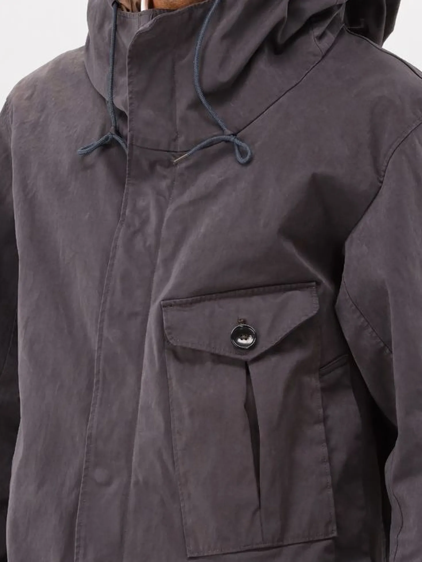 Ten-C Parka Jas Blauw Cyclone