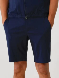 Valenza Korte Broek Blauw Supima Bermuda Shorts Navy
