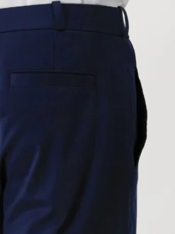 Valenza Korte Broek Blauw Supima Bermuda Shorts Navy